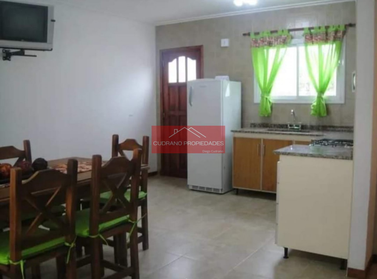 DUPLEX - 3 AMBIENTES - ZONA IV - MIRAMAR (DICIEMBRE - MARZO)
