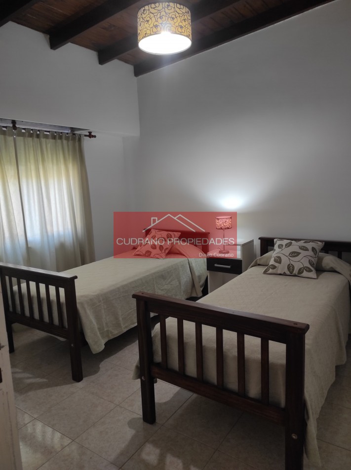 DUPLEX - 5 PERSONAS - ZONA MUY TRANQUILA - FEBRERO - MIRAMAR